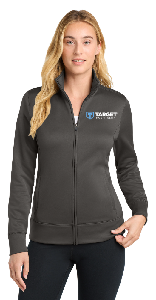 TH Sport-Tek® Women's Sport-Wick® Fleece Full-Zip Jacket