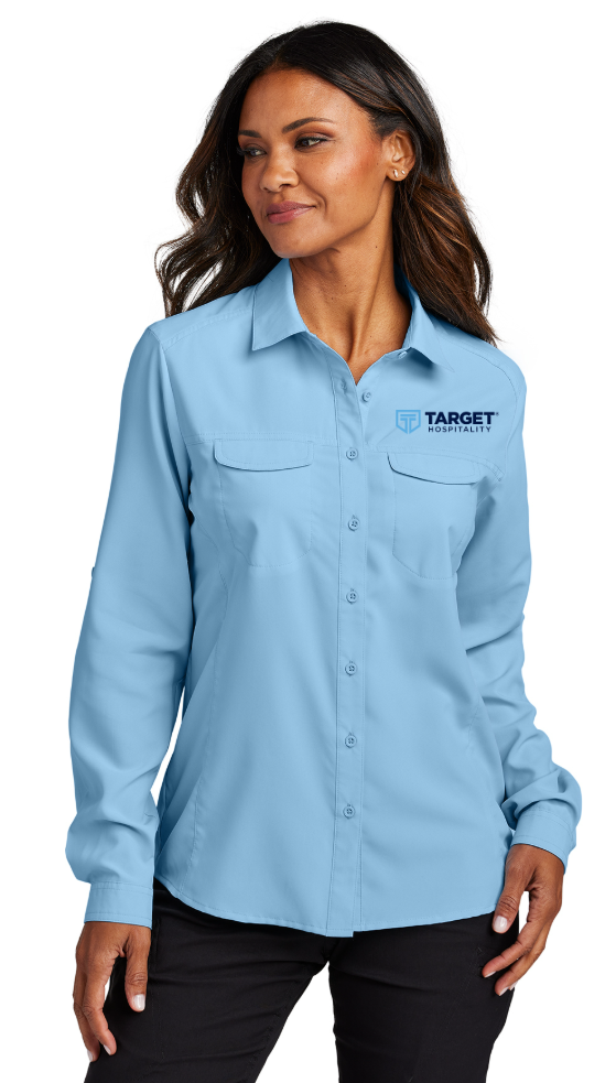 TH Port Authority® Women's Long Sleeve UV Daybreak Shirt