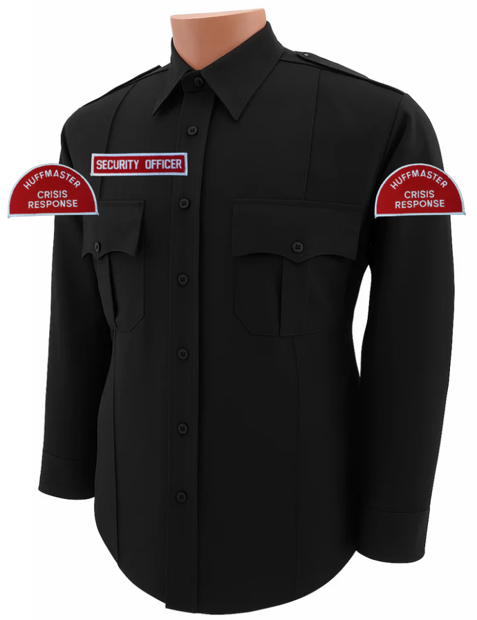 HM All Polyester Long Sleeve Shirt