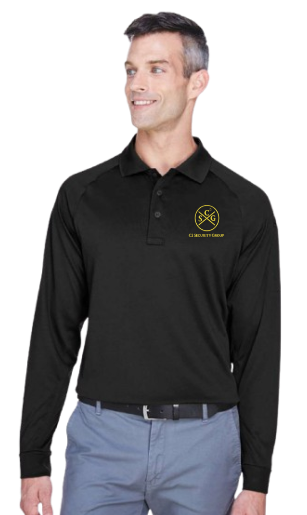 CSG Men's Advantage Long Sleeve Tactical Polo