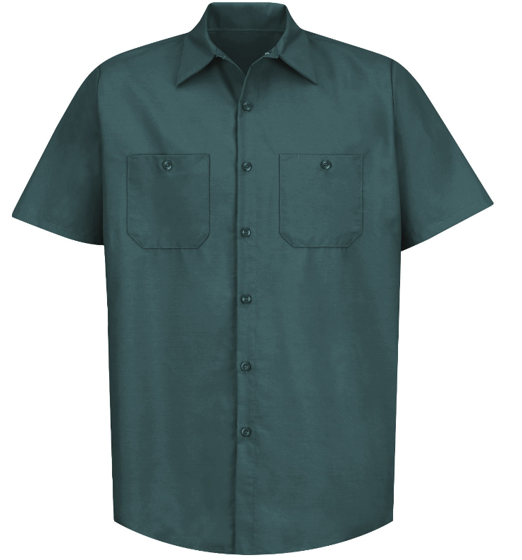 Red Kap® Short Sleeve Industrial Work Shirt