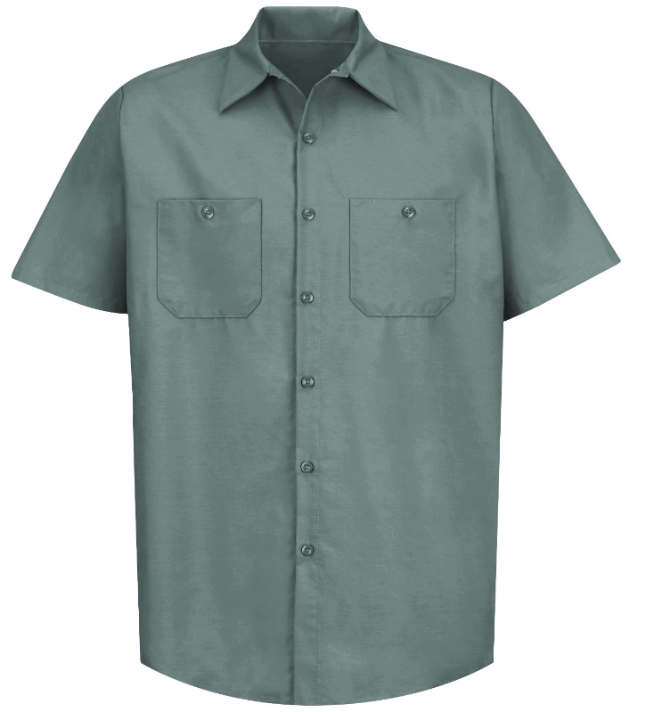 Red Kap® Short Sleeve Industrial Work Shirt