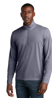 Sport-Tek ® PosiCharge ® Tri-Blend Wicking 1/4-Zip Pullover