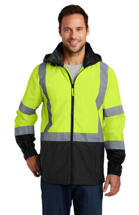 ANSI 107 Class 3 Safety Windbreaker