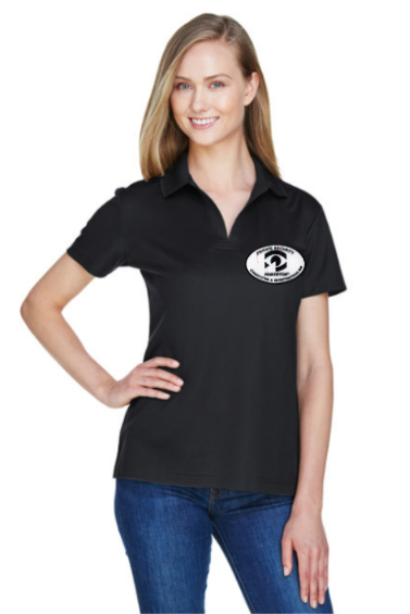 PIN Devon & Jones Women's CrownLux Performance® Plaited Polo