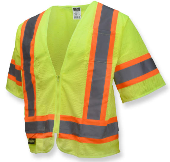 Radians Economy Type R Class 3 Safety Vest with Two-Tone Trim