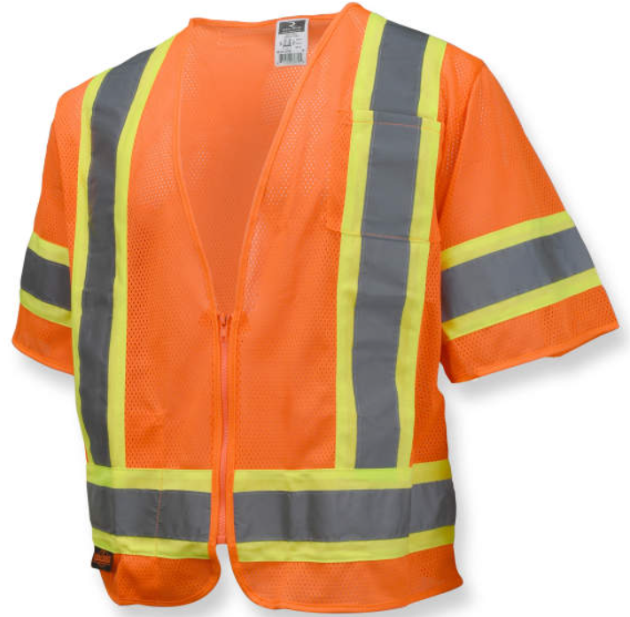 Radians Economy Type R Class 3 Safety Vest with Two-Tone Trim