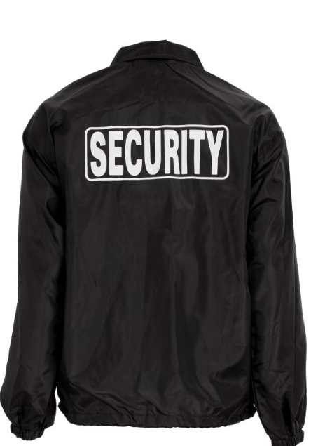 Classic SECURITY Windbreaker -
