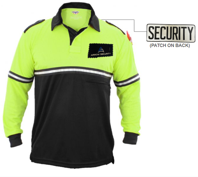 ARR First Class Two Tone Bike Patrol With Pocket Long Sleeve