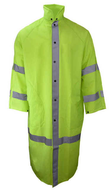 TG Neese Econo-Viz Series Coat w/ Snap-On Hood & Reflective Tape