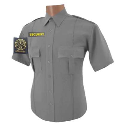 WNW All Polyester Short Sleeve Shirt (Loss Prevention)