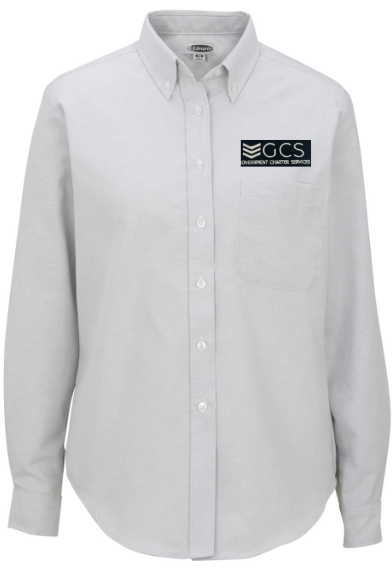GCS Easy Care Oxford Long Sleeve Ladies Shirt
