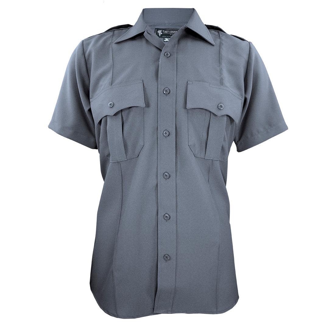 Men’s Polyester Short Sleeve Uniform Shirt
