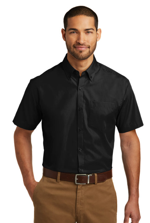Port Authority® Short Sleeve Carefree Poplin Shirt