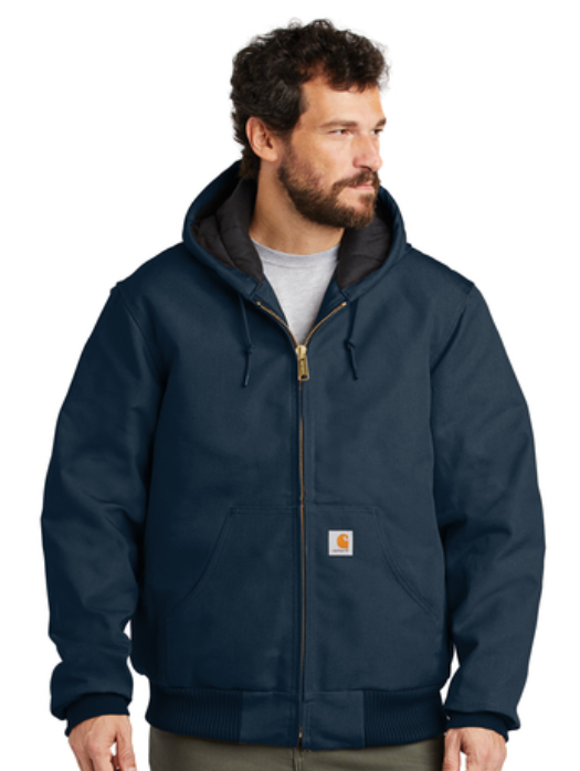 DPW Carhartt® Quilted-Flannel-Lined Duck Active Jacket