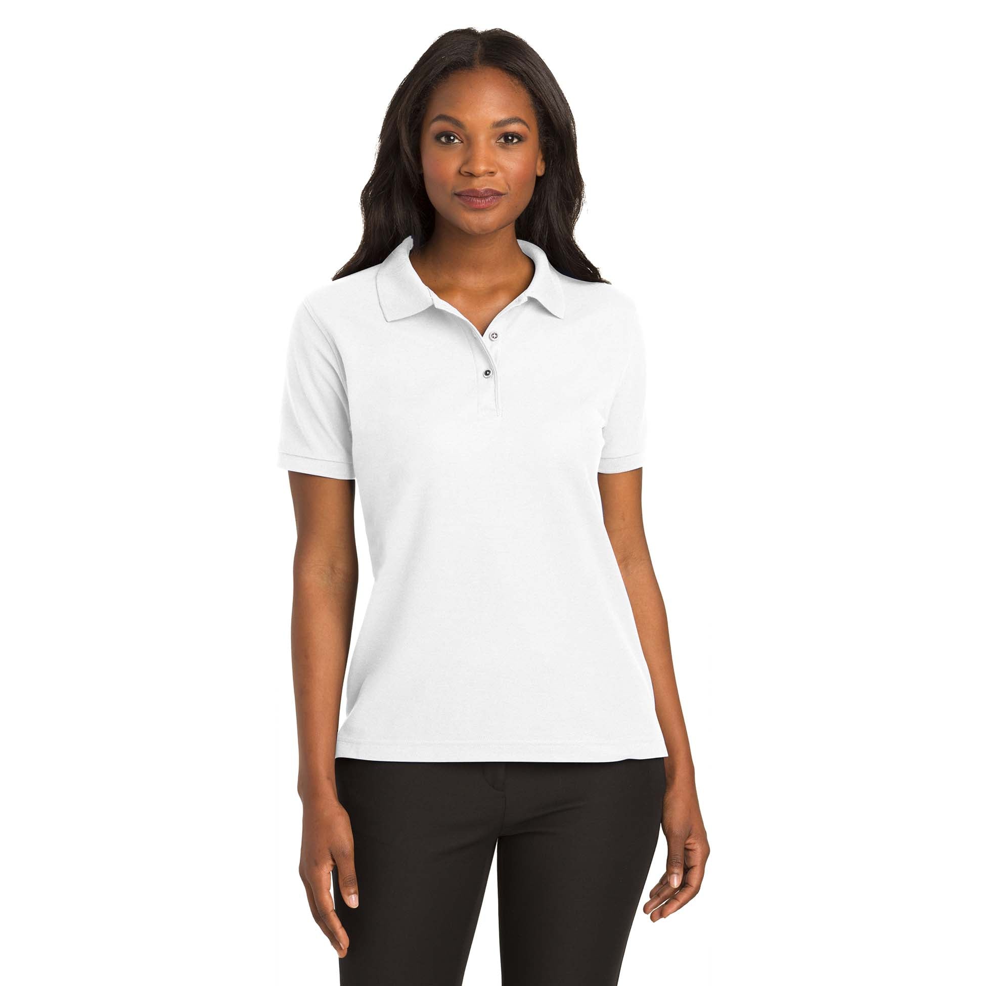 Port Authority® Women's Silk Touch™ Polo