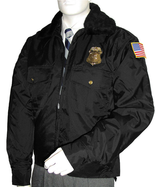ARR Police Windbreaker Black