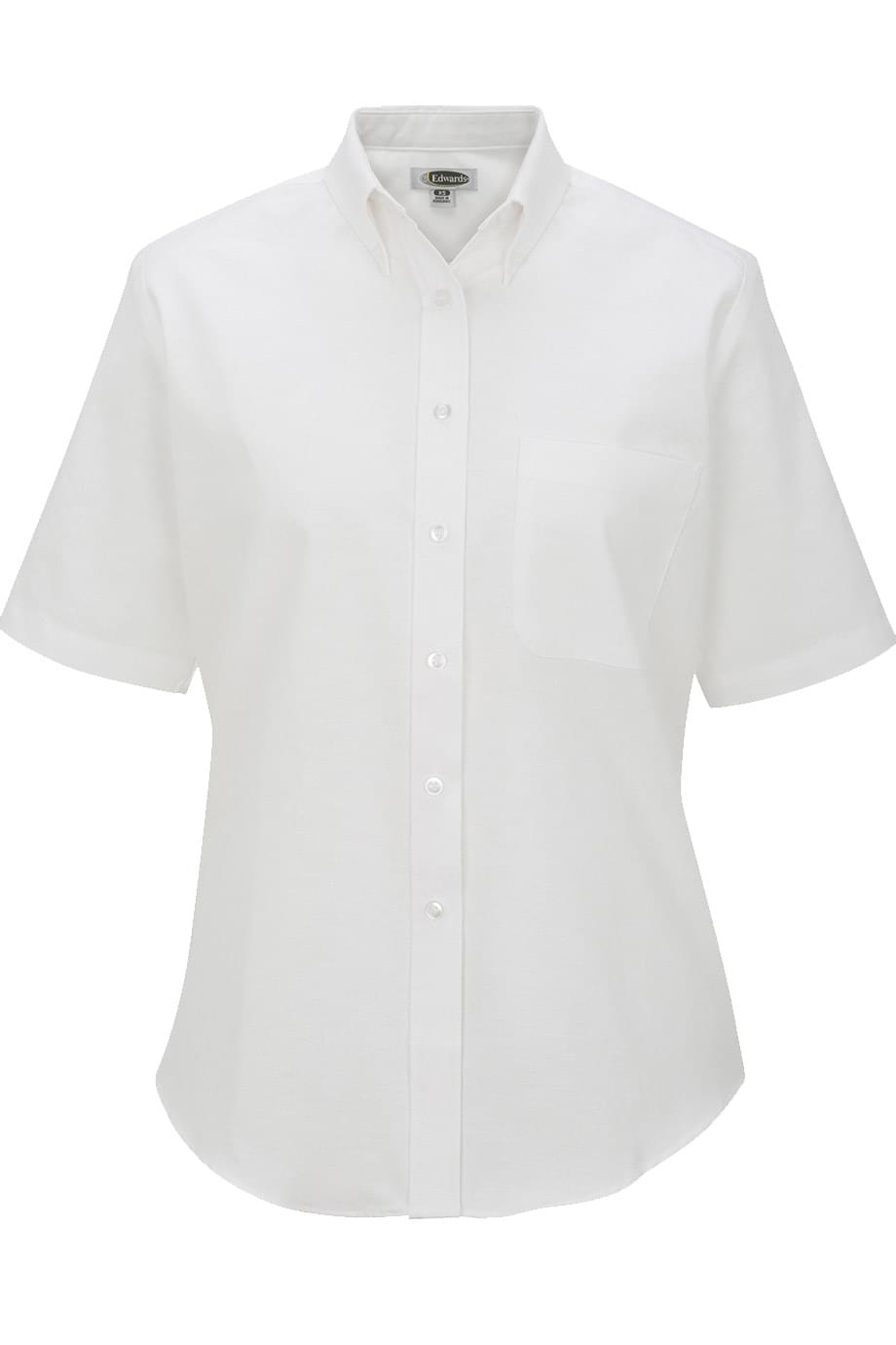 Easy Care Oxford Short Sleeve Ladies Shirt
