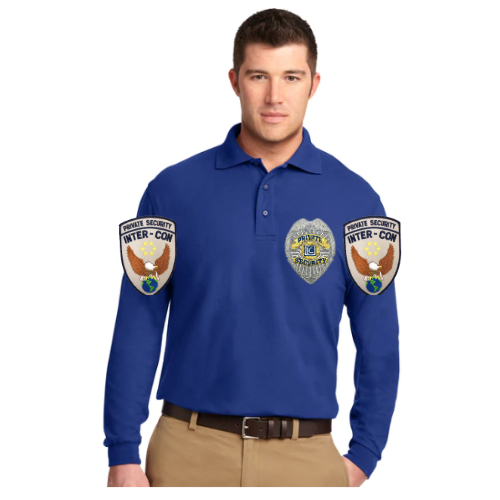 ICS Port Authority® Silk Touch™ Long Sleeve Polo