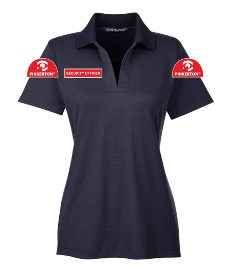 PIN Devon & Jones Women's CrownLux Performance® Plaited Polo
