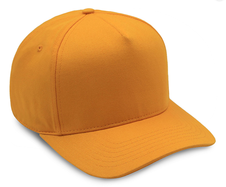 Deluxe 5 Panel Constructed Cotton Twill Cap