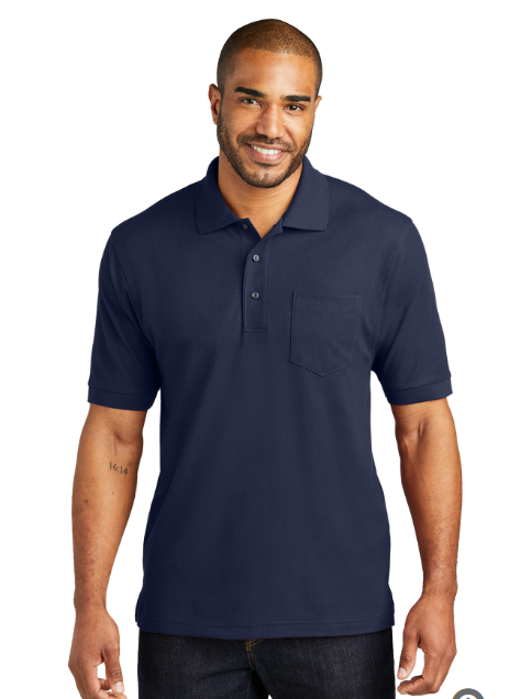 Port Authority® Silk Touch™ Polo with Pocket