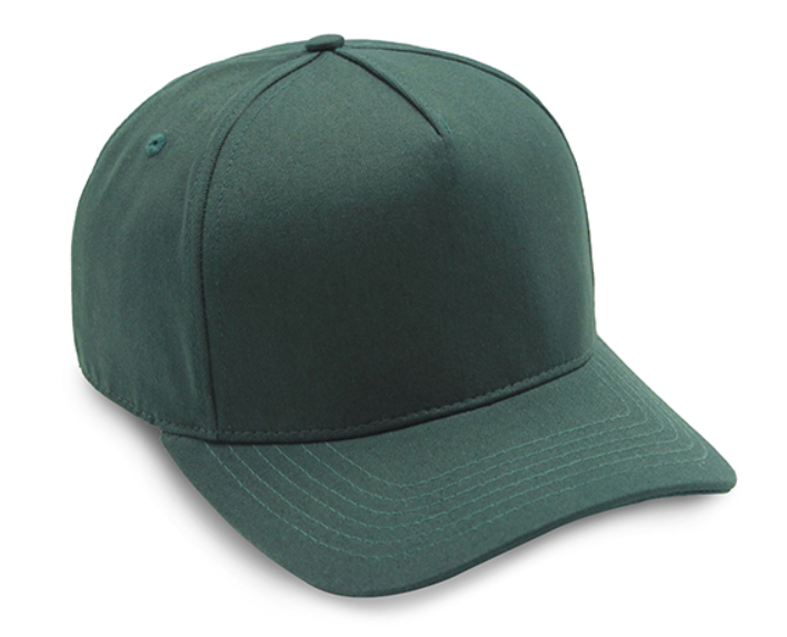 Deluxe 5 Panel Constructed Cotton Twill Cap