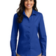 Port Authority Ladies LS Carefree Poplin Shirt