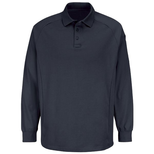 New Dimension® Long Sleeve Polo