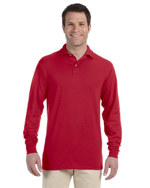 Men's Dri-Power® Long Sleeve Polo