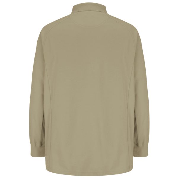 New Dimension® Long Sleeve Polo
