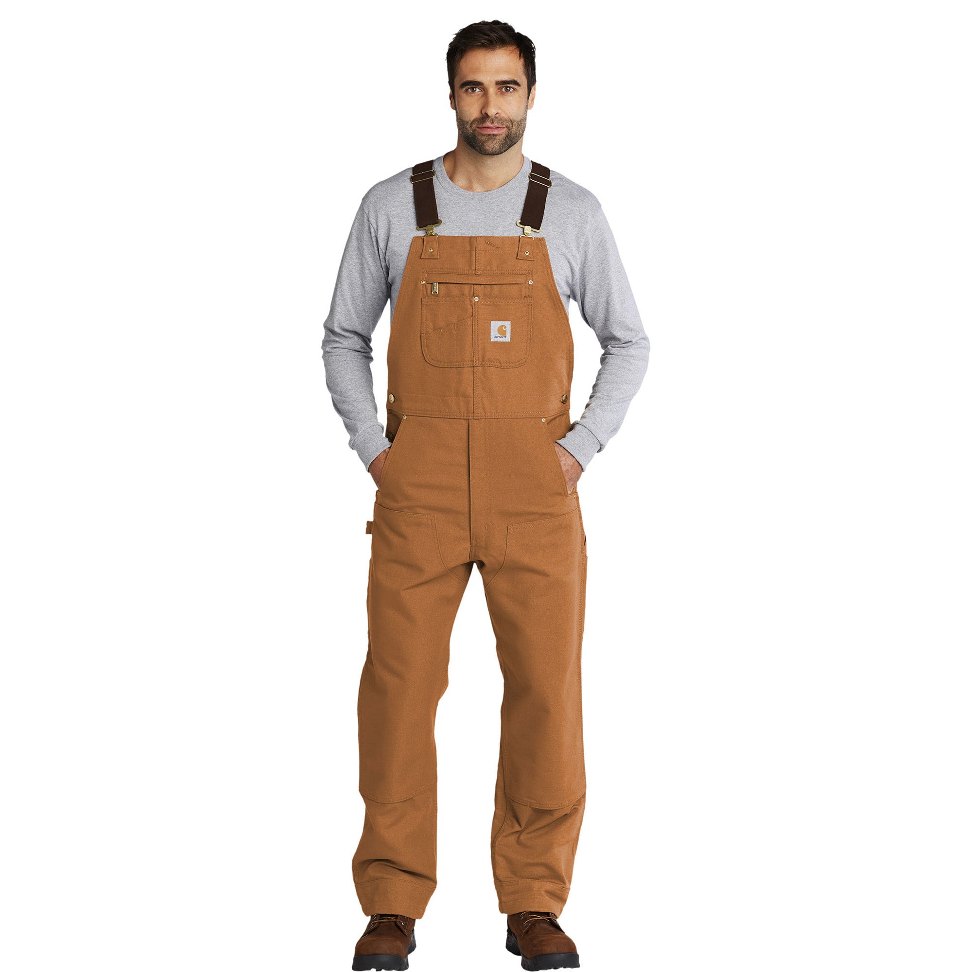 Carhartt® Duck Unlined Bib Overalls