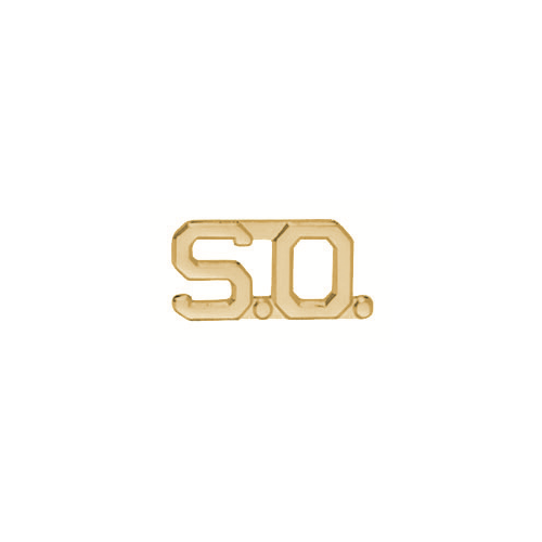 1/2" S.O. Letters