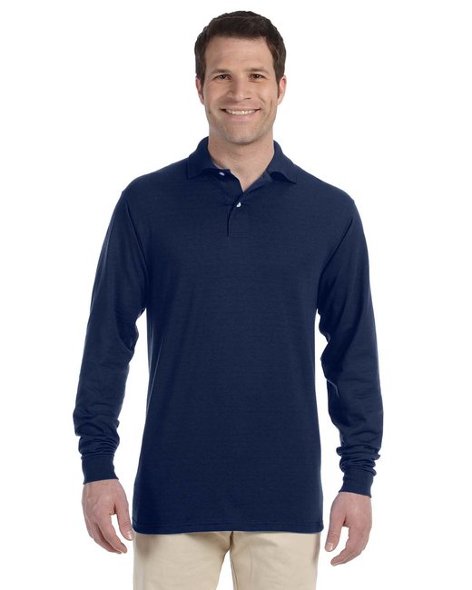 Men's Dri-Power® Long Sleeve Polo