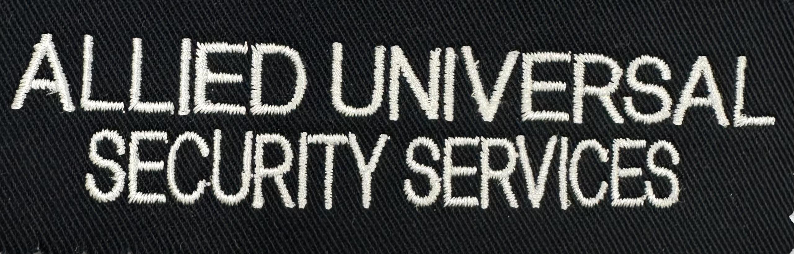 Embroidery (Allied Universal Security Services) Left Chest