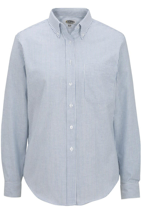 Ladies Long Sleeve Oxford