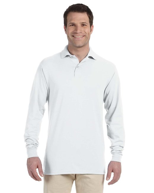 Men's Dri-Power® Long Sleeve Polo
