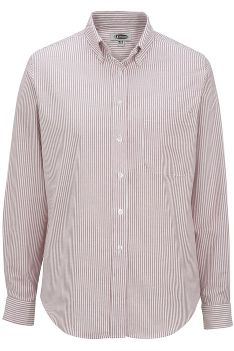 Ladies Long Sleeve Oxford