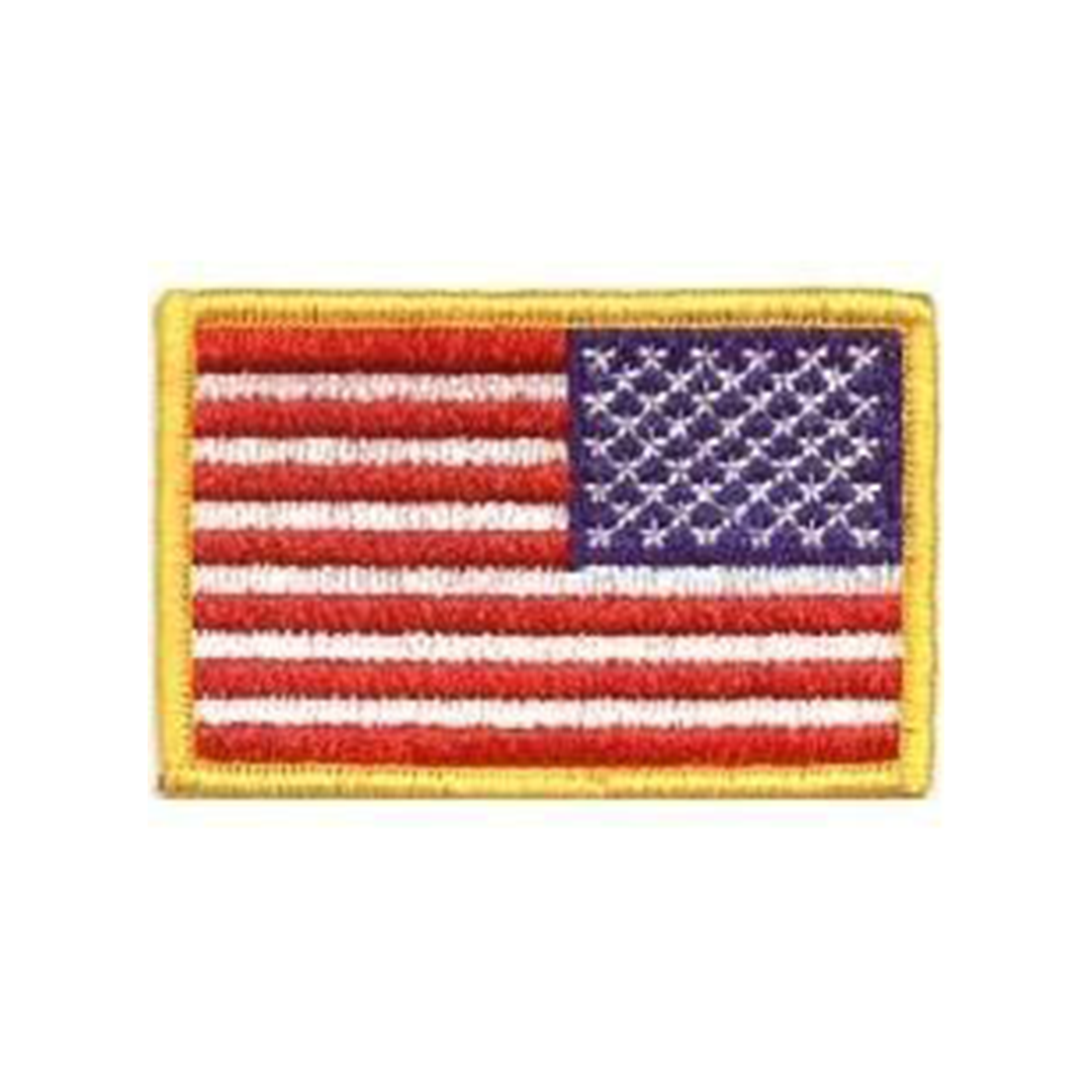 Patch US Reverse Flag (Rectangular)