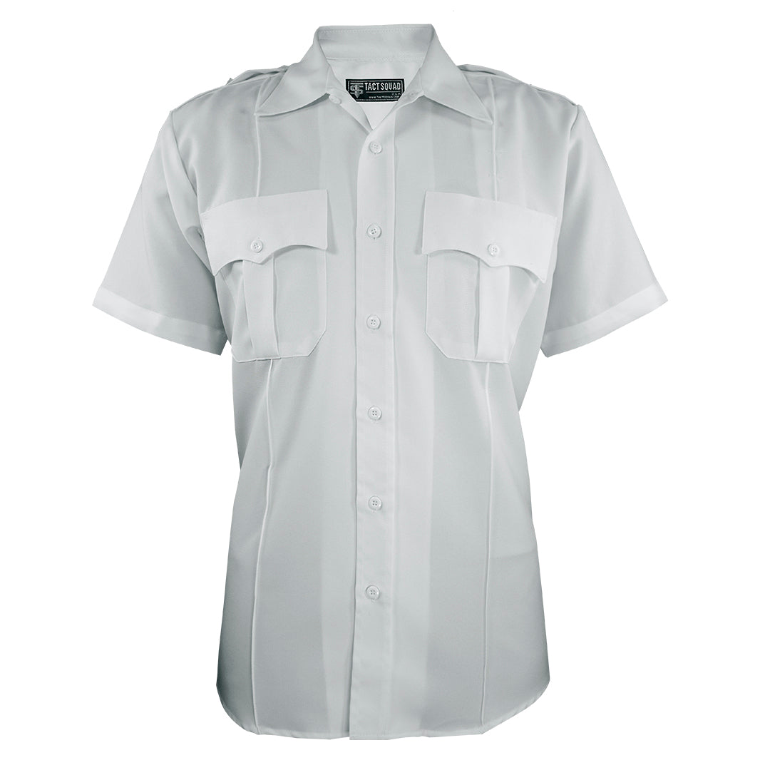 Men’s Polyester Short Sleeve Uniform Shirt