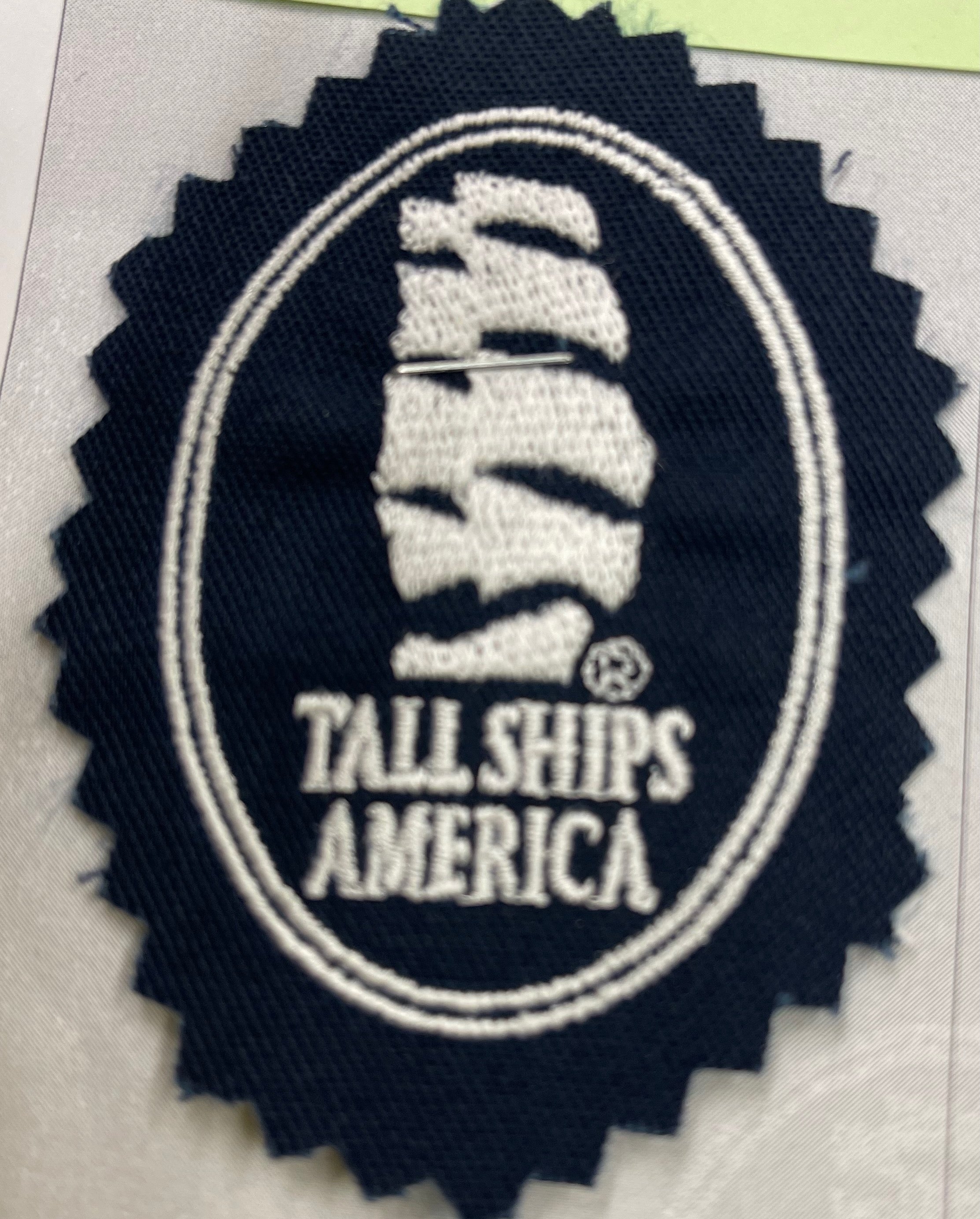 Embroidery - (Tallships America) for Cap