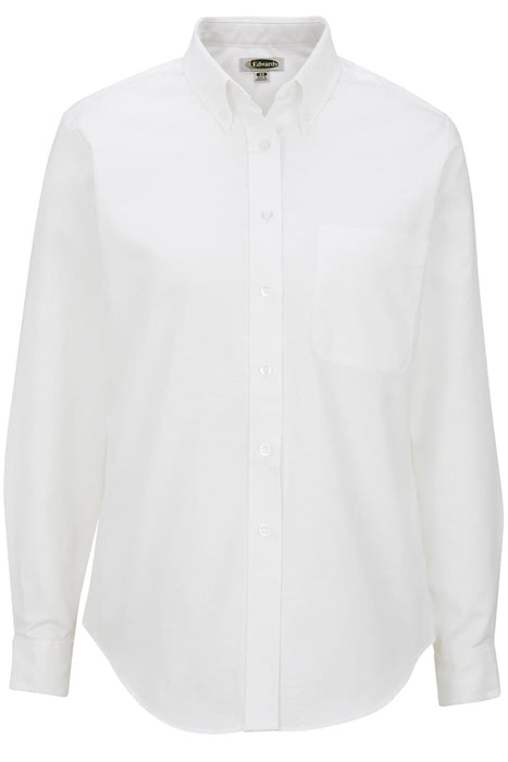 Ladies Long Sleeve Oxford