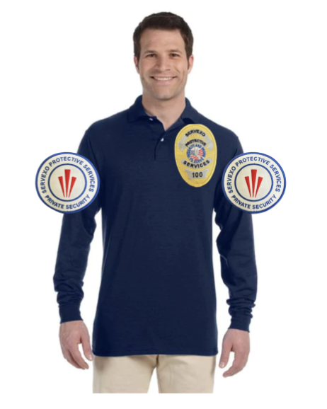 SER Men's Dri-Power® Long Sleeve Polo