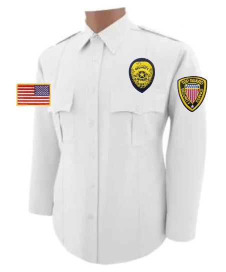 TG All Polyester Long Sleeve Two Tone Shirt